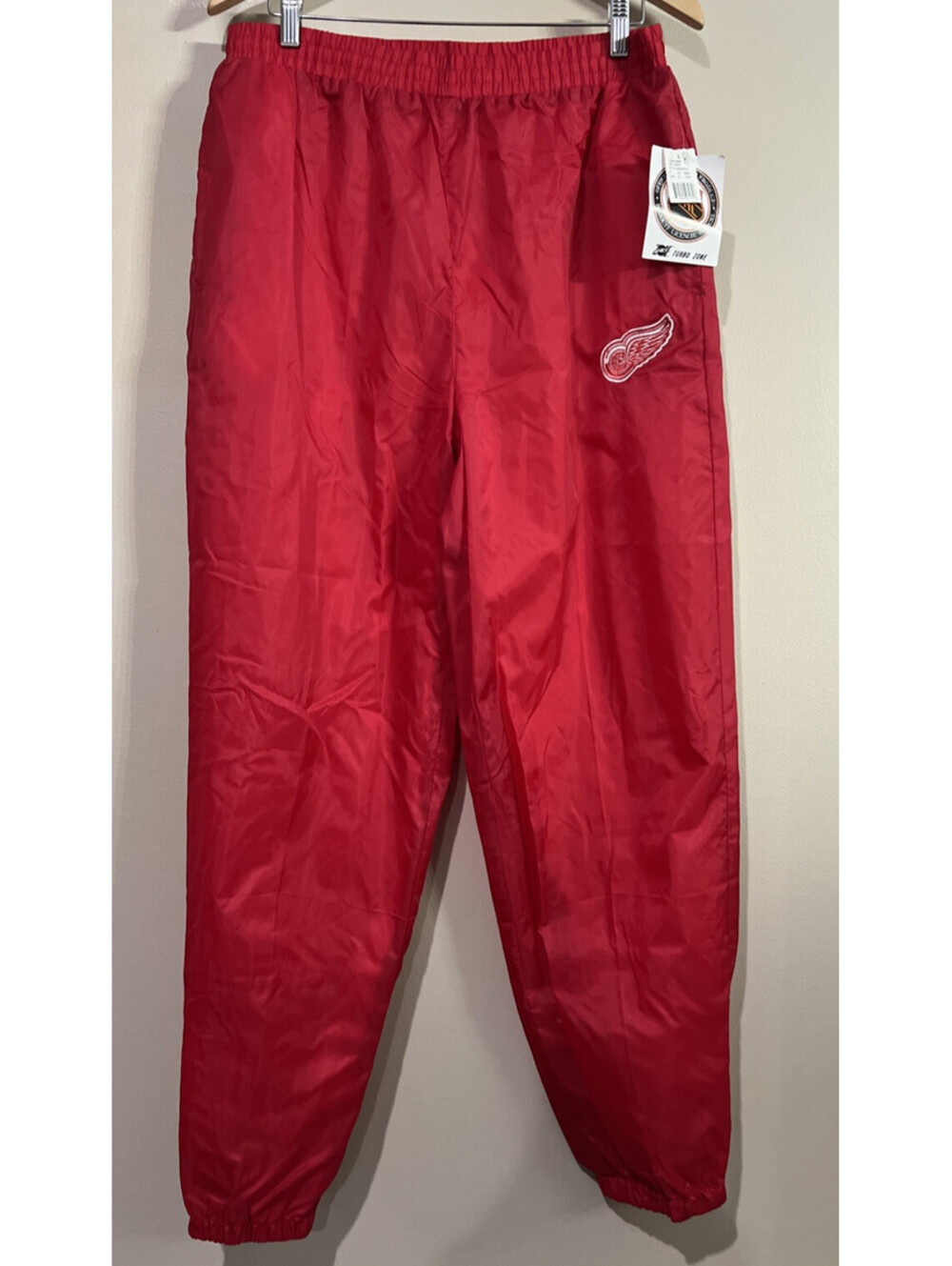 NWT - Vintage NHL Turbo Zone Detroit Red Wing Pants Ripstop Lined - Size L